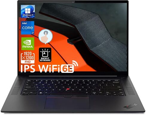 Lenovo ThinkPad X1 Extreme Gen 5 Business Laptop, 16" WUXGA IPS Display, Core i7-12700H, Windows 11 Pro, 16GB RAM, 512GB SSD, GeForce RTX 3050 Ti, Wi-Fi 6E, Fingerprint Reader, Backlit Keyboard, TD in Saudi Arabia