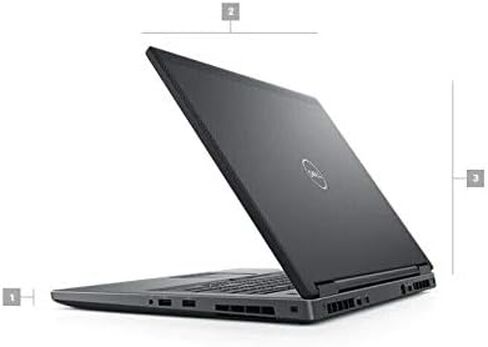 Dell Precision M7730 Laptop, 17.3" FHD (1920x1080) Non-Touch, Intel Core 8th Gen i7-8850H, 32GB (2x16GB) RAM, 1 TB SSD, NVIDIA Quadro P3200, Windows 10 Pro (Renewed) in Kuwait
