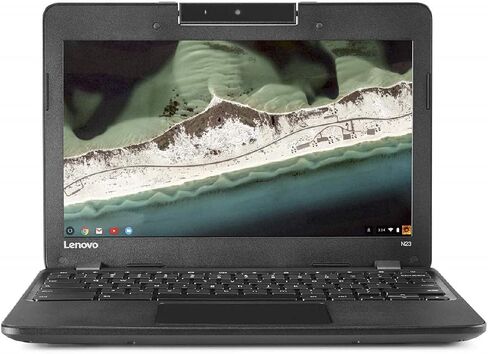 Lenovo N23 Chromebook 11.6" HD Laptop, Celeron N3060 1.6GHz, 4GB RAM, 16GB Solid State Drive, Chrome OS, CAM, (Renewed) in Saudi Arabia