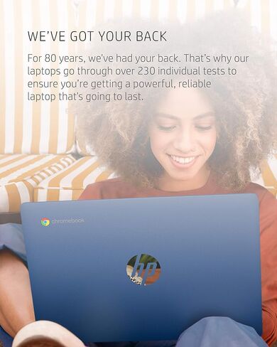 HP لابتوب كروم بوك 11 انش - عمر بطارية يصل الى 15 ساعة - ميديا تيك - MT8183 - ذاكرة رام 4 جيجا - ذاكرة اي ام ام سي 32 جيجا - شاشة HD 11.6 انش - مع نظام تشغيل كروم - (11a-na0021nr، موديل 2020، ابيض in Kuwait