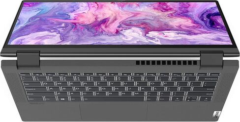 لينوفو فليكس 5i - شاشة لمس FHD 14 انش - انتل كور i7-1165G7 - ذاكرة RAM DDR4 12GB - 512GB M.2 NVMe SSD - بطاقة رسومات انتل ايريس Xe - ويندوز 11 هوم - رمادي جرافيت in Kuwait