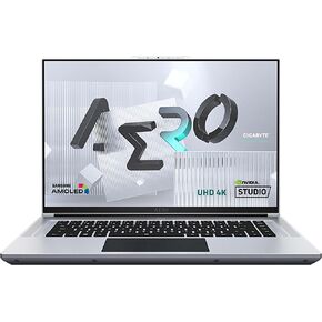 جيجابايت لابتوب ايرو 16 XE5: شاشة 16 انش 4K/UHD+ سامسونج AMOLED، انتل كور i7-12700H، انفيديا جيفورس RTX 3070 Ti وحدة معالجة الرسومات الجرافيكية 8GB GDDR6، 16GB DDR5 RAM، 1TB SSD، ويندوز 11 هوم (ايرو in Kuwait