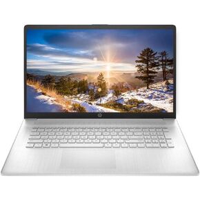 HP 2023 Newest 17.3" FHD Laptop, Intel Core i5-1235U (Up to 4.4GHz, 10 cores), Intel Iris Xe Graphics, 16GB RAM, 512GB PCIe SSD, Bluetooth, Windows 11 Home, Silver + 3in1 Accessories in Saudi Arabia