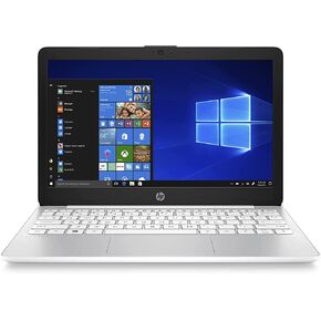HP Stream Laptop 11-AK0040NR 11.6", Intel Celeron N4020, 4 GB RAM, 64 GB Storage, Anti-Glare Display, Windows 11, Long Battery Life, Thin & Portable, Diamond White (Renewed) in Kuwait