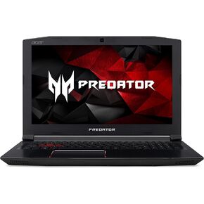 كمبيوتر محمول للألعاب Acer Predator Helios 300، شاشة 15.6 بوصة عالية الدقة IPS، وحدة المعالجة المركزية Intel i7، ذاكرة الوصول العشوائي DDR4 سعة 16 جيجابايت، SSD 256 جيجابايت، GeForce GTX 1060-6 جيجابايت، جاهز للواقع الافتراضي، لوحة مفاتيح بإضاءة خلفية حمر in Saudi Arabia