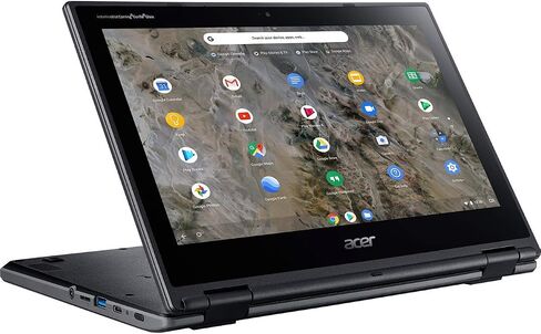 Acer Chromebook Spin 311 R721T-62ZQ شاشة لمس 11.6 بوصة 2 في 1 Chromebook - 1366 x 768 - A6-9220C - ذاكرة وصول عشوائي 4 جيجابايت - ذاكرة فلاش 32 جيجابايت - أسود شيل - نظام تشغيل Chrome - AMD Radeon R5 (متجدد) in Kuwait