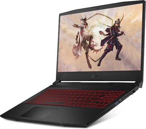 MSI GF65 Thin 9SE-013 كمبيوتر محمول للألعاب مقاس 15.6 بوصة 120 هرتز Intel Core i7-9750H RTX2060 16GB 512GB Nvme SSD Win10Home in Saudi Arabia