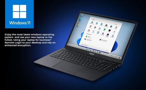 لابتوب S15 N2 15.6 انش FHD ويندوز 11 بروفيشينال سليم اند لايت - انتل N4020-128GB RAM، 4GB RAM، لوحة ارقام مخصصة انتل ثنائي النواة، واي فاي ثنائي النطاق، تخزين قابل للتوسيع in Kuwait