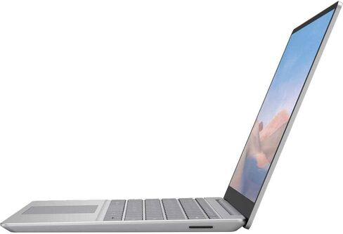 مايكروسوفت لابتوب سيرفس جو 12.4 انش بمعالج انتل رباعي النواة i5-1035G1 الجيل العاشر وذاكرة RAM 8GB وSSD 256GB وبطاقة رسومات انتل UHD وويندوز 10 برو وكيبورد انجليزي بلاتينيوم in Saudi Arabia