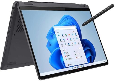 Lenovo Flex 5 14" 2-in-1 Touchscreen Laptop - 12th Gen Intel Core i7-1255U - 2880 x 1800 - 16GB LPDDR4x 4266MHz RAM 512GB M.2 TLC 2242 Solid State Drive Windows 11 82R70000US (Renewed) in Saudi Arabia