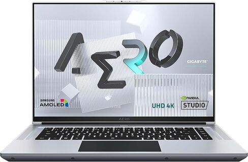 جيجابايت لابتوب ايرو 16 XE5: شاشة 16 انش 4K/UHD+ سامسونج AMOLED، انتل كور i7-12700H، انفيديا جيفورس RTX 3070 Ti وحدة معالجة الرسومات الجرافيكية 8GB GDDR6، 16GB DDR5 RAM، 1TB SSD، ويندوز 11 هوم (ايرو in Kuwait