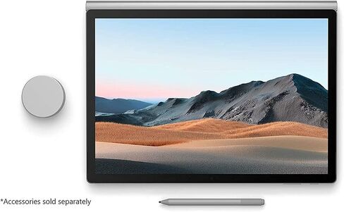 Microsoft Surface Book 3, Intel Core i7, 16GB RAM, 256GB SSD, Platinum (SMG-00001) in Saudi Arabia