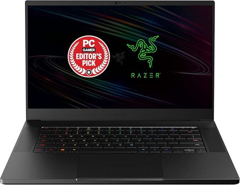 كمبيوتر محمول للألعاب Razer Blade 15 Base 2020: Intel Core i7-10750H 6-Core، NVIDIA GeForce GTX 1660 Ti، 15.6 بوصة FHD 1080p 120 هرتز، 16 جيجابايت ذاكرة وصول عشوائي، 256 جيجابايت SSD، ألومنيوم CNC، إضاءة Chroma RGB، أسود، Windows 10 Home in Kuwait