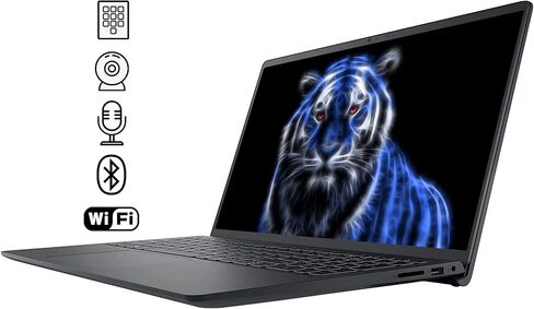 كمبيوتر محمول Dell [Windows 11 Pro] Inspiron 3515 Business، شاشة 15.6 بوصة عالية الدقة، AMD Ryzen 5 3450U، ذاكرة وصول عشوائي 16 جيجابايت، محرك أقراص ثابتة 1 تيرابايت، HDMI، واي فاي، قارئ بطاقة SD، لوحة مفاتيح كاملة الحجم، لوحة مفاتيح رقمية، عمر بطارية طوي in Saudi Arabia