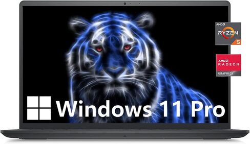 كمبيوتر محمول Dell [Windows 11 Pro] Inspiron 3515 Business، شاشة 15.6 بوصة عالية الدقة، AMD Ryzen 5 3450U، ذاكرة وصول عشوائي 16 جيجابايت، محرك أقراص ثابتة 1 تيرابايت، HDMI، واي فاي، قارئ بطاقة SD، لوحة مفاتيح كاملة الحجم، لوحة مفاتيح رقمية، عمر بطارية طوي in Saudi Arabia