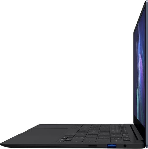كمبيوتر محمول Samsung Galaxy Book Pro Intel Evo Platform شاشة AMOLED مقاس 15.6 بوصة، معالج Intel Core i7 من الجيل الحادي عشر، ذاكرة 16 جيجابايت، 512 جيجابايت SSD، بطارية طويلة الأمد، أزرق غامض in Saudi Arabia