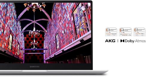 كمبيوتر محمول Samsung Galaxy Book Pro Intel Evo Platform شاشة AMOLED مقاس 15.6 بوصة، معالج Intel Core i7 من الجيل الحادي عشر، ذاكرة 16 جيجابايت، 512 جيجابايت SSD، بطارية طويلة الأمد، أزرق غامض in Saudi Arabia