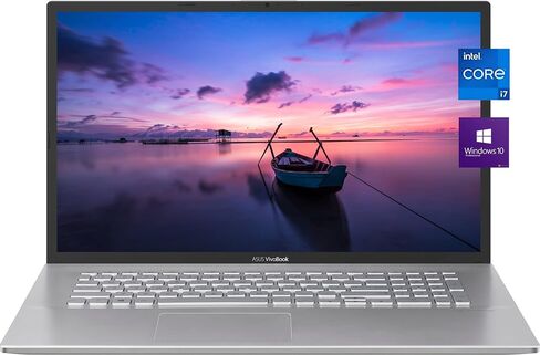 كمبيوتر محمول ASUS Vivobook Business، الجيل العاشر من Intel Core i7-1065G7، شاشة عالية الدقة 17.3 بوصة، Windows 10 Pro، ذاكرة الوصول العشوائي 36 جيجابايت، 1 تيرابايت SSD، HDMI، Wi-Fi، بلوتوث، Durlyfish in Kuwait