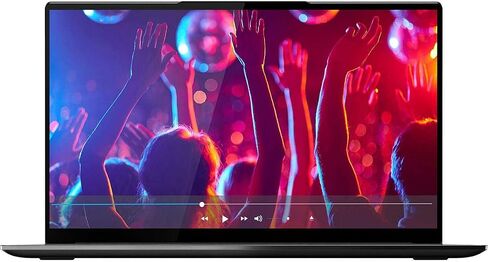 لينوفو نوت بوك ايديا باد سليم 9 بشاشة لمس 14 انش 4K UHD ومعالج انتل كور i7-1165G7 بتردد 2.80GHz وذاكرة RAM 16GB وSSD 512GB وويندوز 10 برو، اسود شادو in Saudi Arabia