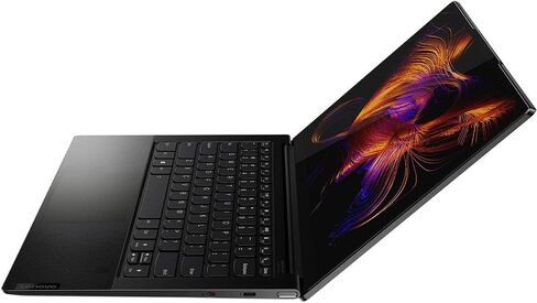 لينوفو نوت بوك ايديا باد سليم 9 بشاشة لمس 14 انش 4K UHD ومعالج انتل كور i7-1165G7 بتردد 2.80GHz وذاكرة RAM 16GB وSSD 512GB وويندوز 10 برو، اسود شادو in Saudi Arabia