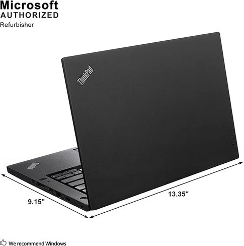 Lenovo Thinkpad T460s Business Ultrabook - (14-inch FHD Display, Intel Core i5-6300U 2.4GHz, 8GB DDR4 RAM, 256GB SSD, Webcam, Fingerprint Reader, Windows 10 Pro) (Renewed) in Saudi Arabia