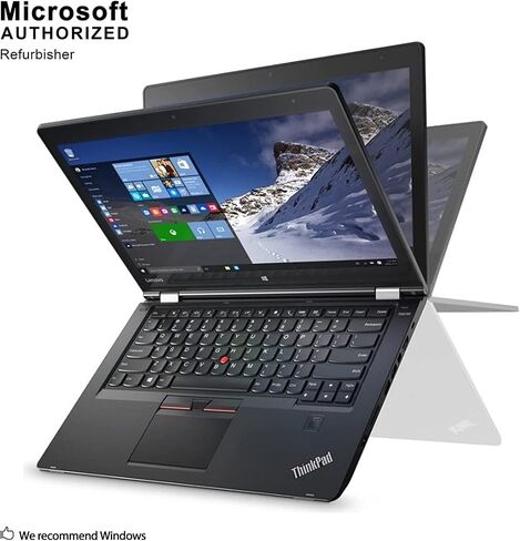 Lenovo Thinkpad T460s Business Ultrabook - (14-inch FHD Display, Intel Core i5-6300U 2.4GHz, 8GB DDR4 RAM, 256GB SSD, Webcam, Fingerprint Reader, Windows 10 Pro) (Renewed) in Saudi Arabia