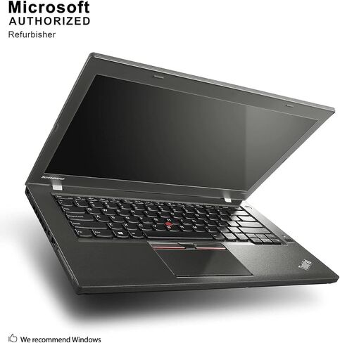 Lenovo ThinkPad T450 14in HD Business Laptop Computer, Intel Dual-Core i5-5300U Up to 2.9GHz, 8GB RAM, 256GB SSD, HDMI, 802.11ac WiFi, Bluetooth, Windows 10 Professional (Renewed) in Saudi Arabia