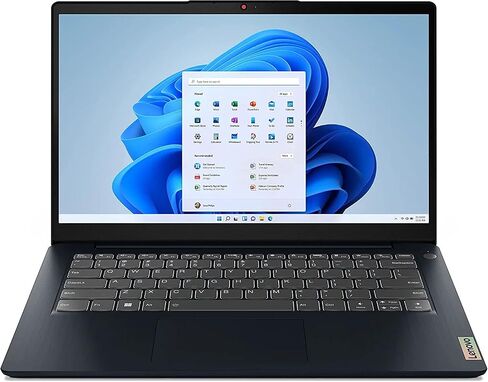 Lenovo 2022 IdeaPad 3 14 بوصة FHD كمبيوتر محمول 10-Core 12th Intel Core i5-1235U Iris Xe Graphics 16GB DDR4 512GB NVMe SSD قارئ بصمات الأصابع لوحة مفاتيح بإضاءة خلفية WiFi 6 Windows 11 Pro w/ RATZK 32GB USB in Saudi Arabia