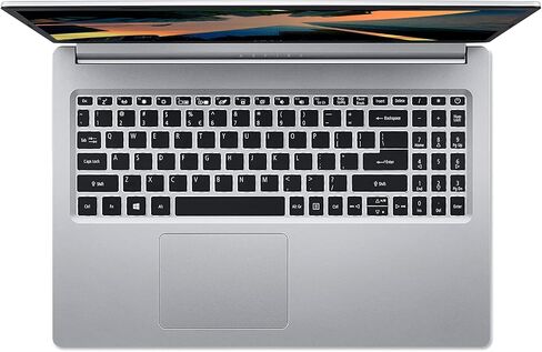 جهاز كمبيوتر محمول Acer Aspire 5 مقاس 15.6 بوصة FHD IPS رفيع وخفيف الوزن، 6 نوى AMD Ryzen 5 5500U AMD Radeon Graphics WiFi 6 لوحة مفاتيح بإضاءة خلفية USB Type-C عمر بطارية يصل إلى 11 ساعة Windows 11 مع لوحة ماوس (ذاكرة الوصول العشوائي 8 جيجابايت | 256 جيج in Saudi Arabia
