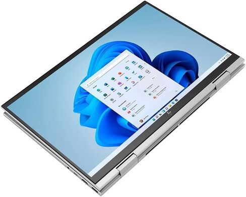 HP Envy X360 2 in 1 15.6 FHD IPS شاشة تعمل باللمس الجيل الحادي عشر Intel Core i7 1195G7 فضي 15-15.99 بوصة in Saudi Arabia