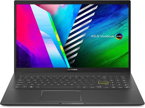 ASUS VivoBook 15 K513 Thin & Light Laptop, 15.6" FHD Display, Intel i7-1165G7 CPU, NVIDIA GeForce MX350, 16GB RAM, 512GB PCIe SSD, Fingerprint Reader, Windows 10 Home, Indie Black, K513EQ-PB79 in Saudi Arabia