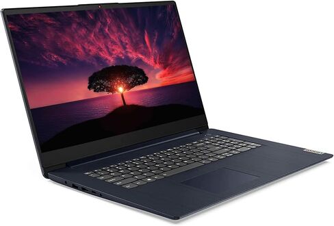 لابتوب لينوفو ايديا باد 3 الجديد للاعمال بشاشة HD مقاس 17.3 انش ومعالج AMD رايزن 5 5500U وويندوز 11 برو وذاكرة RAM 20GB وSSD 1TB وبصمة اصبع وبطاقة USB دورليفيش 32GB in Saudi Arabia