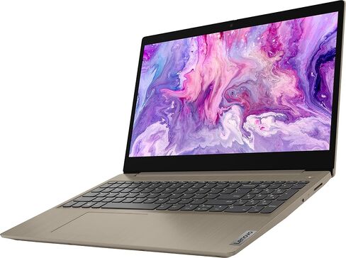 لينوفو - لابتوب ايديا باد 3 بشاشة لمس HD 15 انش - انتل كور i3-1115G4 - بطاقة رسومات انتل الترا اتش دي - ذاكرة 8 جيجا - 256 جيجا اس اس دي - لون بيج in Saudi Arabia