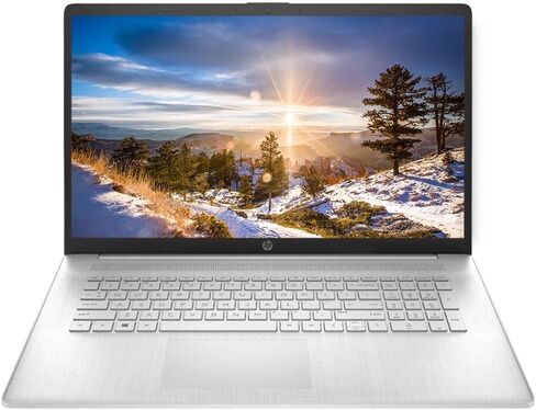 HP 2023 Newest 17.3" FHD Laptop, Intel Core i5-1235U (Up to 4.4GHz, 10 cores), Intel Iris Xe Graphics, 16GB RAM, 512GB PCIe SSD, Bluetooth, Windows 11 Home, Silver + 3in1 Accessories in Saudi Arabia