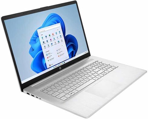 HP 2023 Newest 17.3" FHD Laptop, Intel Core i5-1235U (Up to 4.4GHz, 10 cores), Intel Iris Xe Graphics, 16GB RAM, 512GB PCIe SSD, Bluetooth, Windows 11 Home, Silver + 3in1 Accessories in Saudi Arabia