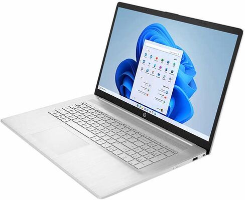 HP 2023 Newest 17.3" FHD Laptop, Intel Core i5-1235U (Up to 4.4GHz, 10 cores), Intel Iris Xe Graphics, 16GB RAM, 512GB PCIe SSD, Bluetooth, Windows 11 Home, Silver + 3in1 Accessories in Saudi Arabia