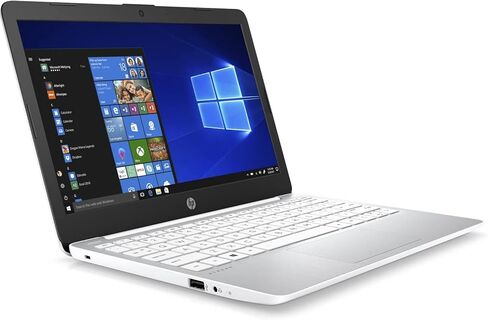 HP Stream Laptop 11-AK0040NR 11.6", Intel Celeron N4020, 4 GB RAM, 64 GB Storage, Anti-Glare Display, Windows 11, Long Battery Life, Thin & Portable, Diamond White (Renewed) in Kuwait