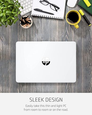 HP Stream Laptop 11-AK0040NR 11.6", Intel Celeron N4020, 4 GB RAM, 64 GB Storage, Anti-Glare Display, Windows 11, Long Battery Life, Thin & Portable, Diamond White (Renewed) in Kuwait