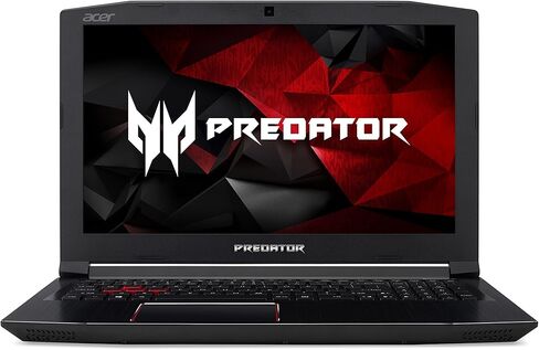 كمبيوتر محمول للألعاب Acer Predator Helios 300، شاشة 15.6 بوصة عالية الدقة IPS، وحدة المعالجة المركزية Intel i7، ذاكرة الوصول العشوائي DDR4 سعة 16 جيجابايت، SSD 256 جيجابايت، GeForce GTX 1060-6 جيجابايت، جاهز للواقع الافتراضي، لوحة مفاتيح بإضاءة خلفية حمر in Saudi Arabia
