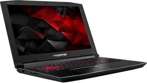 كمبيوتر محمول للألعاب Acer Predator Helios 300، شاشة 15.6 بوصة عالية الدقة IPS، وحدة المعالجة المركزية Intel i7، ذاكرة الوصول العشوائي DDR4 سعة 16 جيجابايت، SSD 256 جيجابايت، GeForce GTX 1060-6 جيجابايت، جاهز للواقع الافتراضي، لوحة مفاتيح بإضاءة خلفية حمر in Saudi Arabia