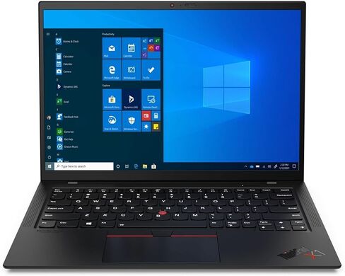Lenovo ThinkPad X1 Carbon Gen 9 Laptop with Intel i7-1185G7 vPro Processor, 14" WUXGA 100%sRGB Non-Touch Display, 32GB RAM, 1TB SSD, 4G LTE Mobile Broadband WWAN with eSIM, Win11 Pro, and 3YR Warranty in Saudi Arabia