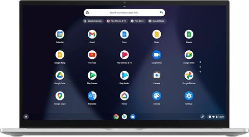 ASUS 2022 14" FHD Chromebook Laptop, Intel Core M3-8100Y Processor, 8GB RAM, 64GB eMMC Flash Memory, Intel HD Graphics, HD Webcam, Chrome OS, Silver, 128GB Snowbell USB Card in Saudi Arabia