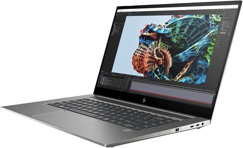 كمبيوتر محمول HP ZBook Studio G8 مقاس 15.6 بوصة 60 هرتز FHD IPS للأعمال (Intel i7-11800H 8-Core، ذاكرة الوصول العشوائي 16 جيجابايت، 512 جيجابايت PCIe SSD، رسومات مخصصة T1200، KYB بإضاءة خلفية، بصمة الإصبع، WiFi 6، BT 5.2، Win 11 Pro) مع محور in Saudi Arabia