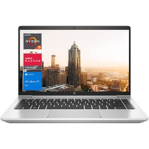 HP ProBook 445 G9 Business Laptop, 14" FHD Non-Touch Display, AMD Ryzen 5 5625U Processor, 16GB RAM, 1TB SSD, IR Camera, Backlit Keyboard, Wi-Fi 6, RJ-45, HDMI, Windows 11 Pro, Silver in Saudi Arabia