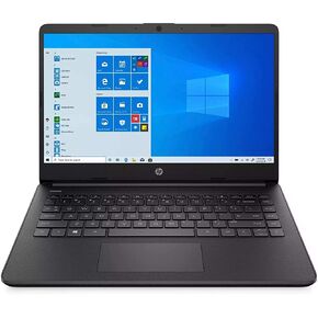 HP لابتوب 14 انش، الجيل العاشر انتل كور i3-1005G1، ذاكرة SDRAM 4GB، وسيط تخزين ذو حالة ثابتة 128GB، ويندوز 10 هوم في وضع S، اسود in Saudi Arabia
