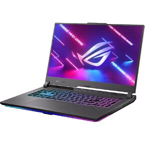 اسس لابتوب العاب روج ستريكس G17 (2023) بشاشة 17.3 انش QHD 240Hz وبطاقة عرض مرئي جيفورس RTX 4070 ومعالج AMD رايزن 9 7945HX، 16GB DDR5، 1TB PCIe SSD، واي فاي 6E، ويندوز 11، G713PI-DS94 in Saudi Arabia