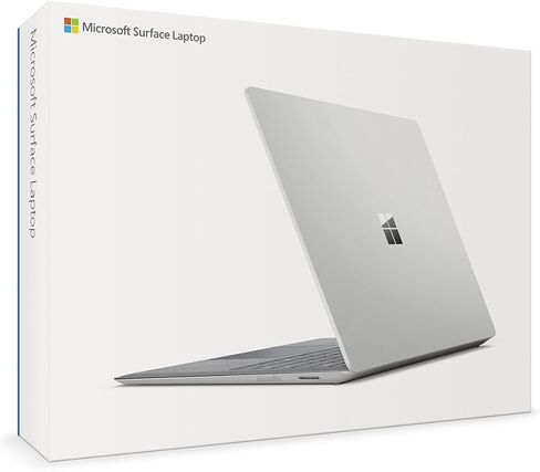 كمبيوتر محمول Microsoft Surface (Intel Core i5، ذاكرة وصول عشوائي سعتها 4 جيجابايت، 128 جيجابايت) - بلاتيني (متجدد) in Kuwait