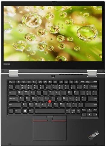 لينوفو لابتوب ثينك باد L13 يوجا الجيل 2 2 في 1 بشاشة لمس FHD IPS مقاس 13.3 انش ومعالج انتل كور i7-1165G7 جيل 11 وذاكرة DDR4 سعة 16GB وSSD 512GB ومنفذ PCIe وثاندربولت 4 وقلم ثينك باد برو وقارئ بصمة in Saudi Arabia