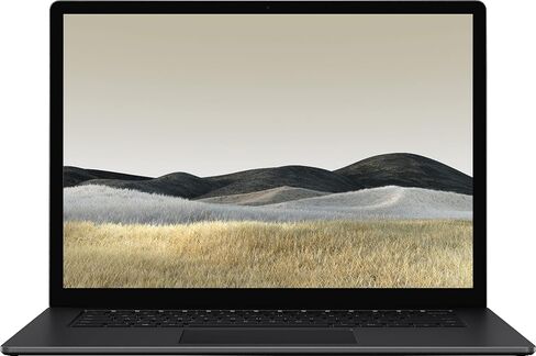 Microsoft Surface Laptop 3 15-inch 128GB (Touch Screen, AMD Ryzen 5 Surface Edition, 8GB RAM, Wi-Fi) Matte Black (Renewed) in Saudi Arabia