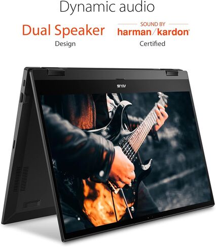 اسس كروم بوك انتربرايز فليب CM5، شاشة لمس 15.6 انش FHD، AMD رايزن 3 3250C، 64GB eMMC، 4GB، كيبورد باضاءة خلفية، تسجيل بدون لمس، نظام تشغيل كروم مع ترقية كروم انتربرايز، CM5500FDA-GN344T in Saudi Arabia